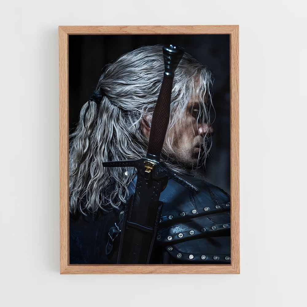 ap-geralt of rivia-6 cadre Bois clair