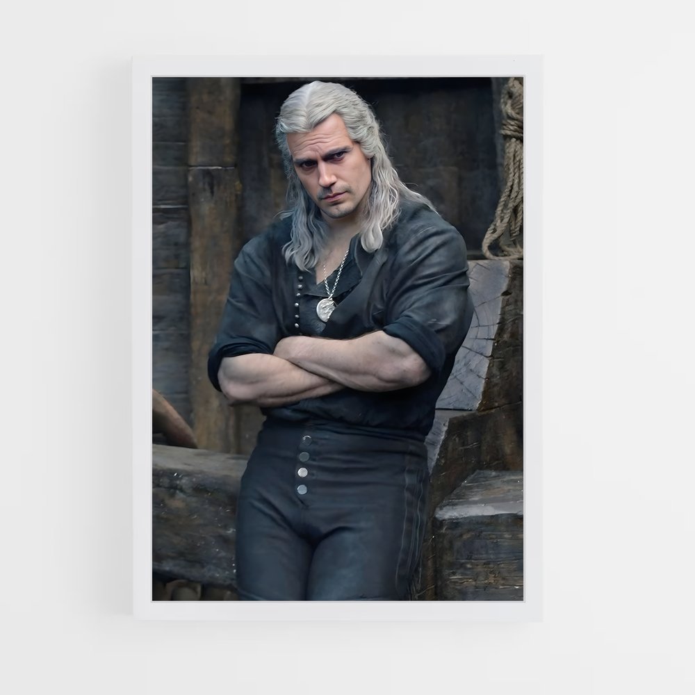 ap-geralt of rivia-7 cadre Blanc