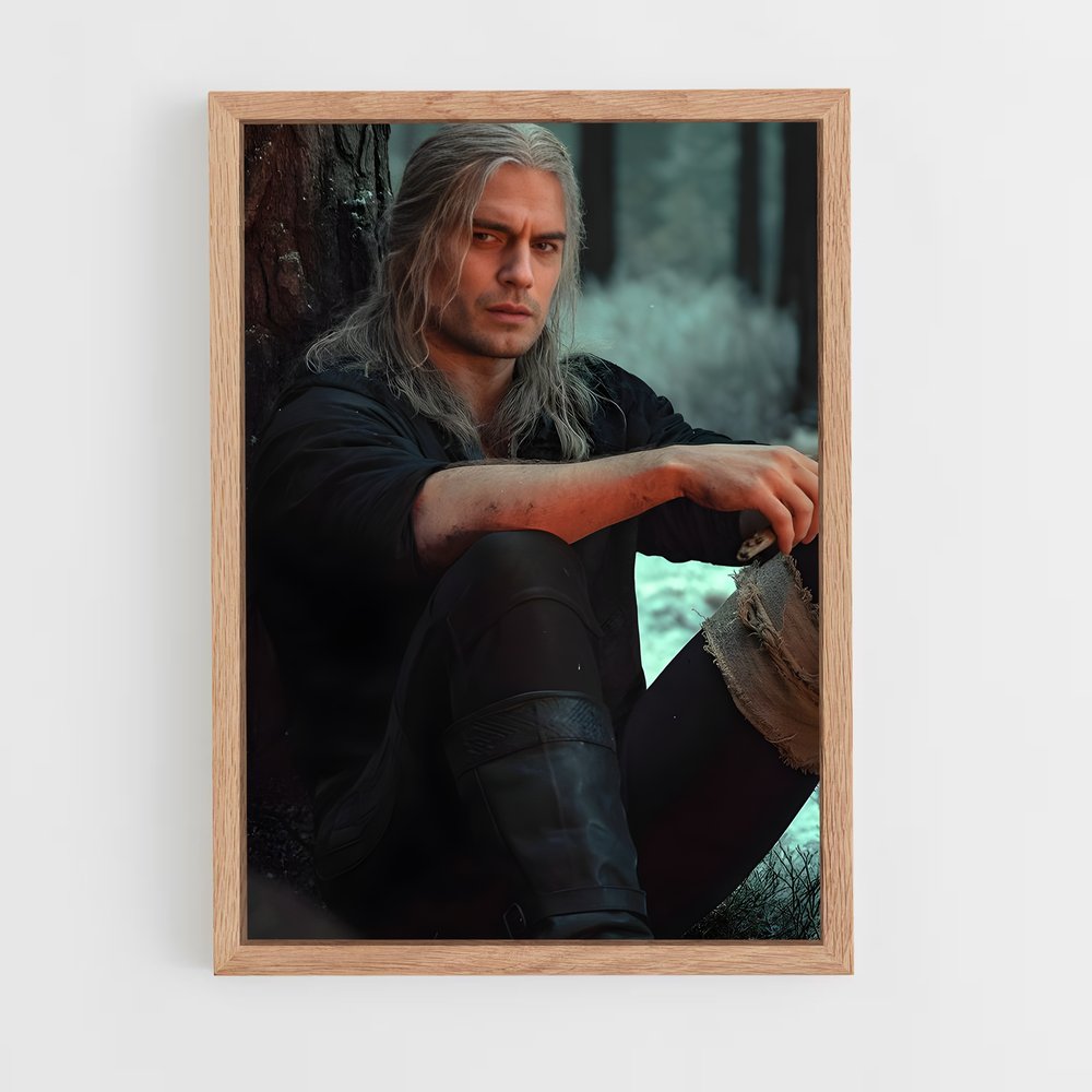 ap-geralt of rivia-9 cadre Bois clair