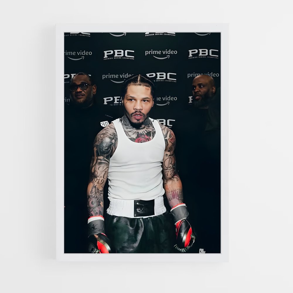 ap-gervonta davis-10 cadre Blanc