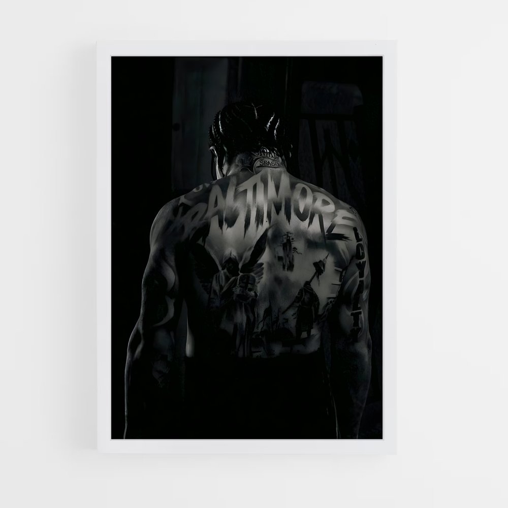 ap-gervonta davis-8 cadre Blanc