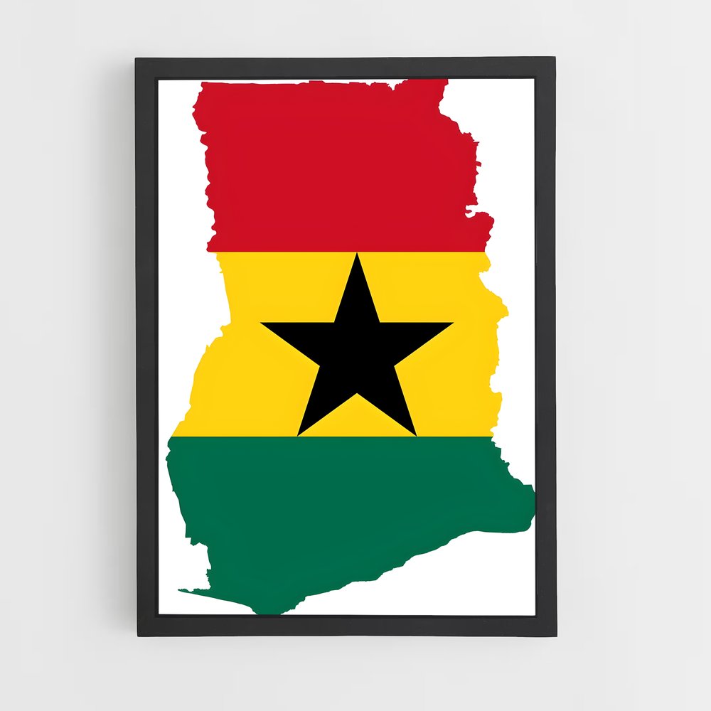 ap-ghana flag-1 cadre Noir