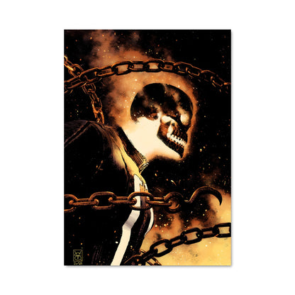 Poster Johnny Blaze: Chain of Fire