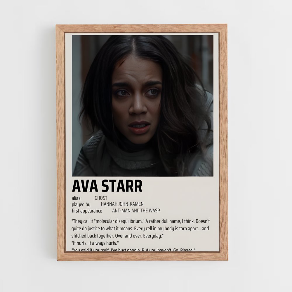 ap-ghost ava starr-2 cadre Bois clair