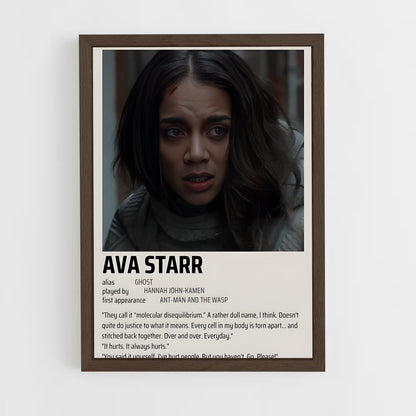 ap-ghost ava starr-2 cadre Bois foncé