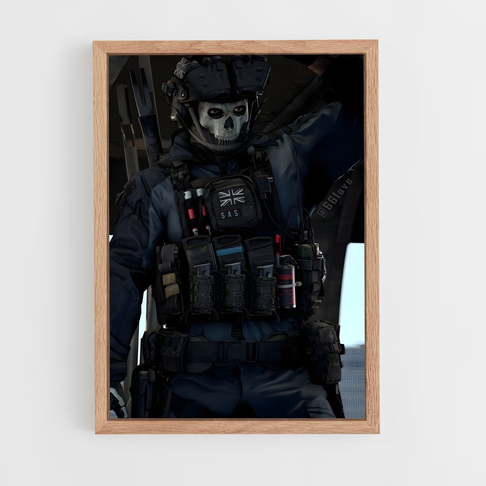 ap-ghost cod-1 cadre Bois clair