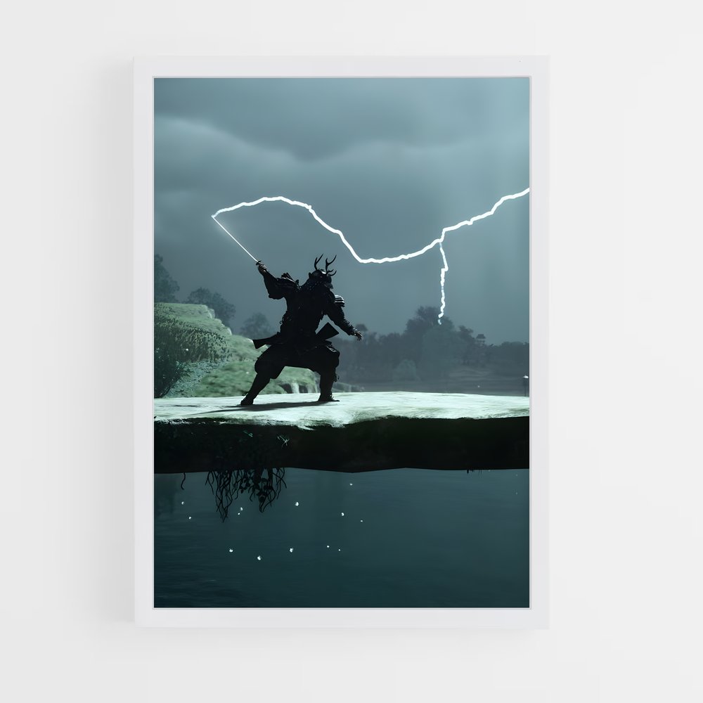 ap-ghost of tsushima-18 cadre Blanc