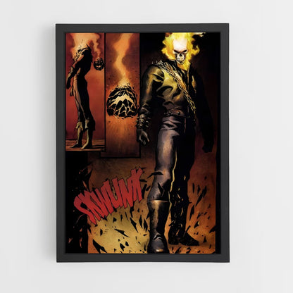 ap-ghost rider johnny blaze-8 cadre Noir