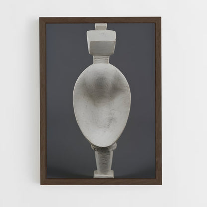ap-giacometti spoon woman-3 cadre Bois foncé