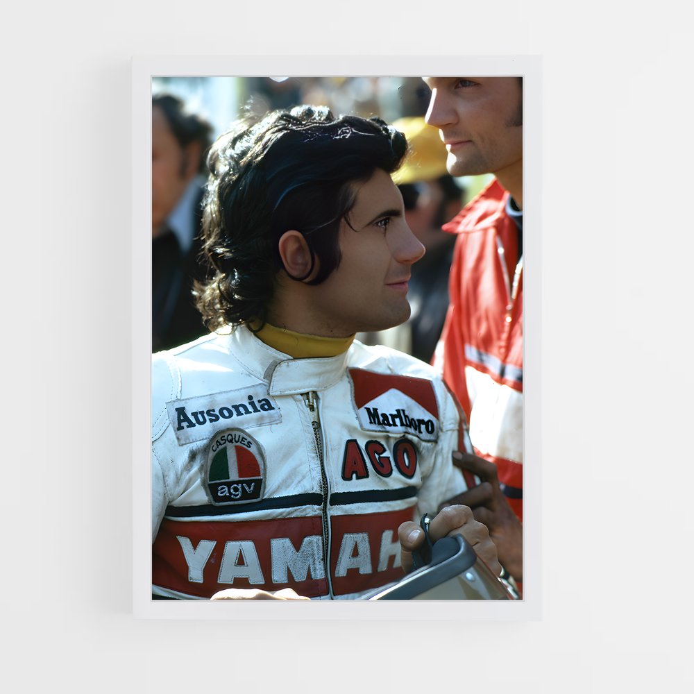 ap-giacomo agostini-3 cadre Blanc