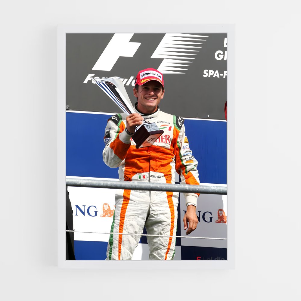 ap-giancarlo fisichella-5 cadre Blanc