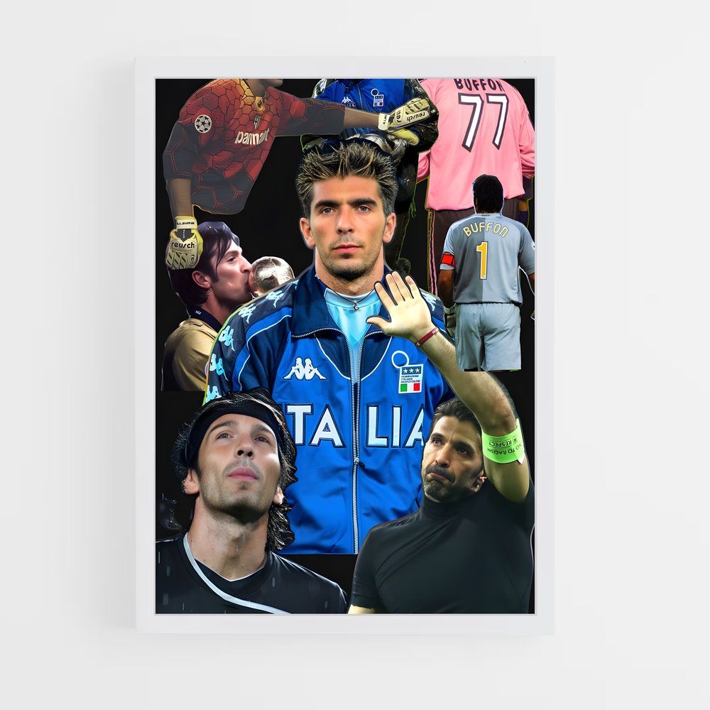 ap-gianluigi buffon-8 cadre Blanc
