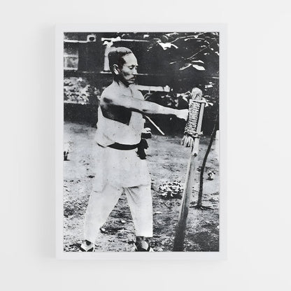 ap-gichin funakoshi-1 cadre Blanc