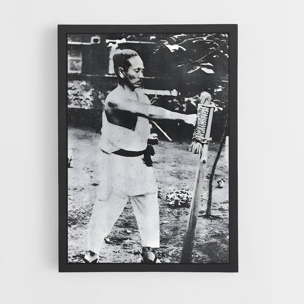 ap-gichin funakoshi-1 cadre Noir
