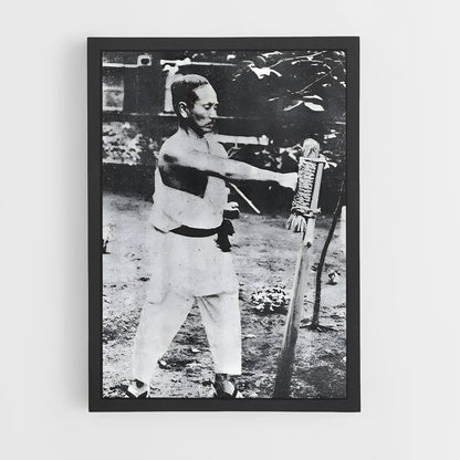 ap-gichin funakoshi-1 cadre Noir