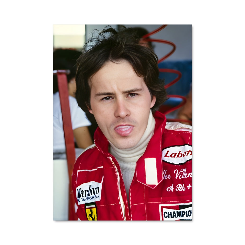 Poster Le Pilote Rouge
