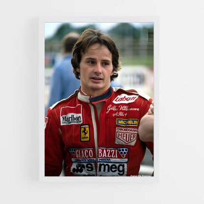 ap-gilles villeneuve-1 cadre Blanc