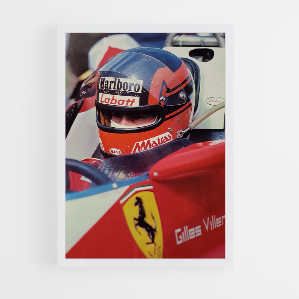 ap-gilles villeneuve-2 cadre Blanc
