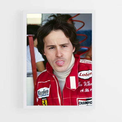ap-gilles villeneuve-3 cadre Blanc