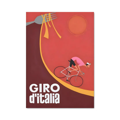 Poster Cycliste Éternel