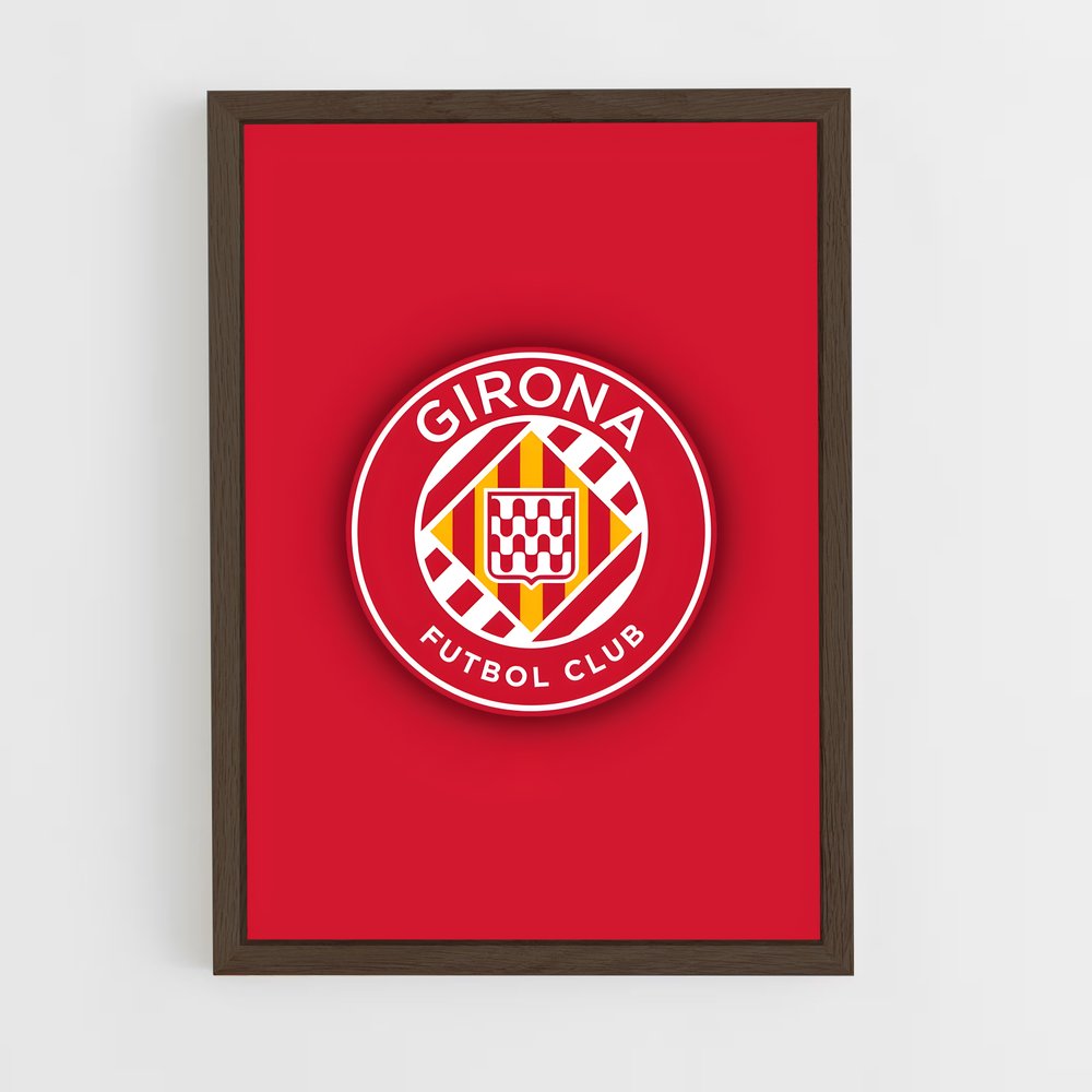 ap-girona fc-1 cadre Bois foncé