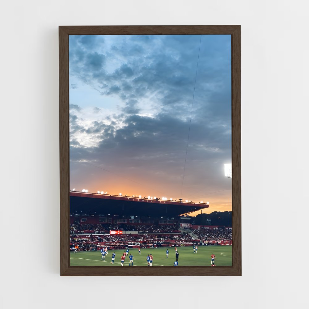 ap-girona fc-10 cadre Bois foncé