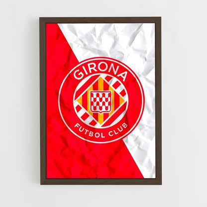 ap-girona fc-11 cadre Bois foncé
