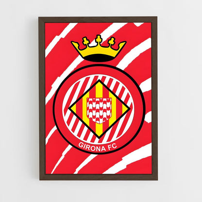 ap-girona fc-13 cadre Bois foncé