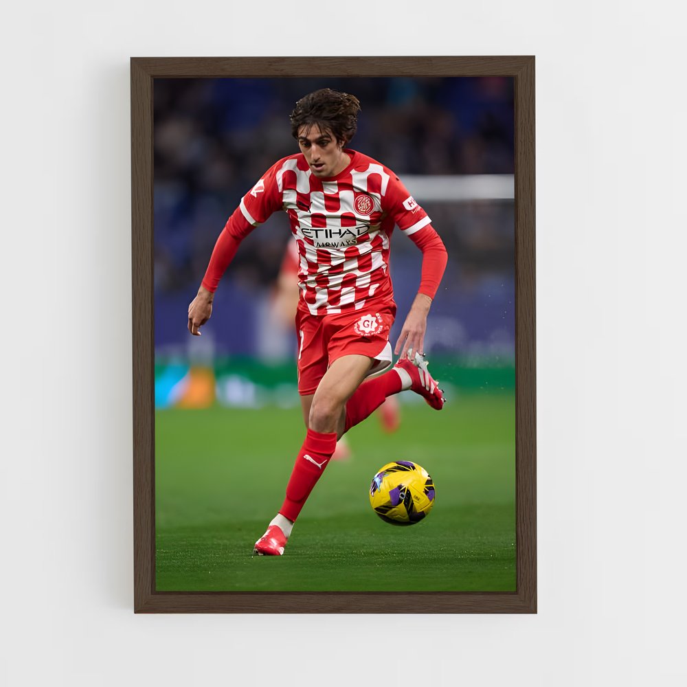 ap-girona fc-4 cadre Bois foncé
