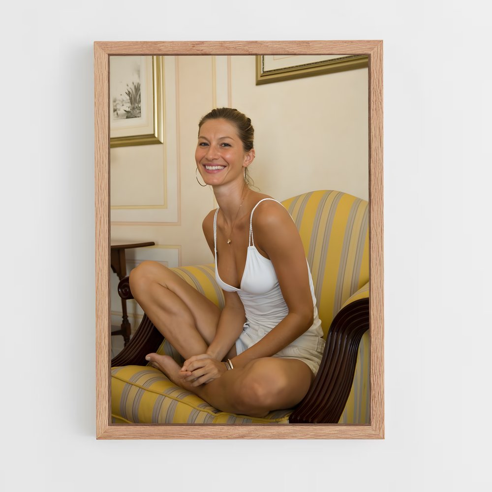 ap-gisele bundchen-6 cadre Bois clair