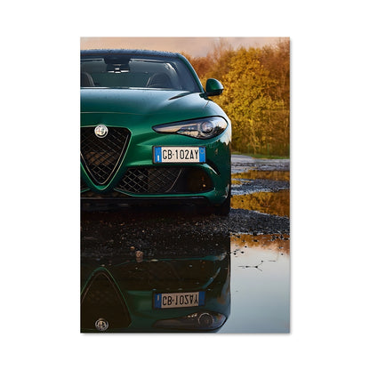 Poster Puddle Racer