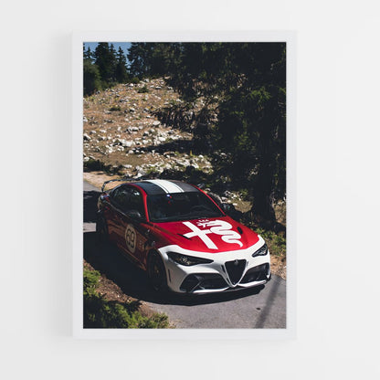 ap-giulia gtam-3 cadre Blanc