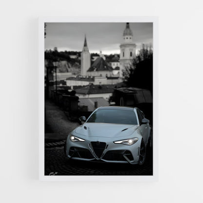 ap-giulia gtam-4 cadre Blanc