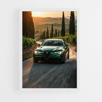 ap-giulia quadrifoglio-4 cadre Blanc