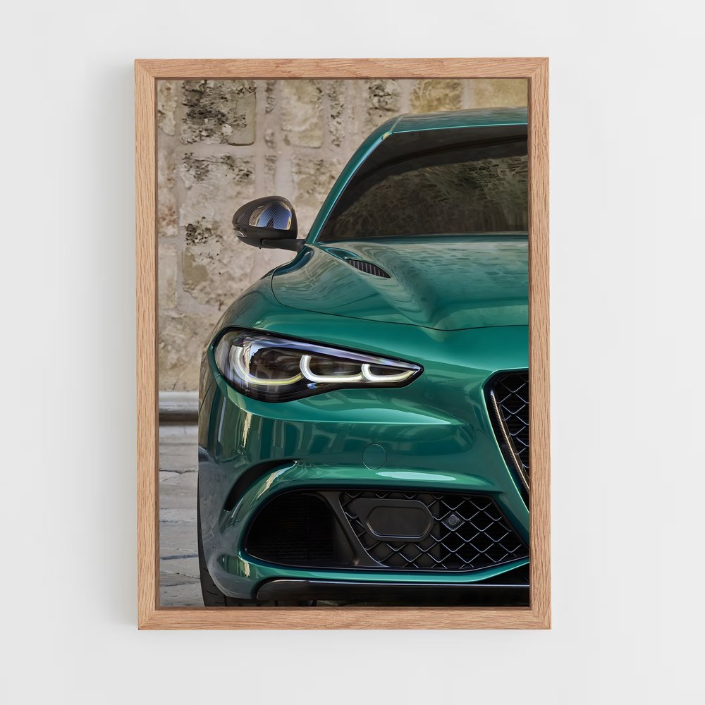 ap-giulia quadrifoglio-6 cadre Bois clair