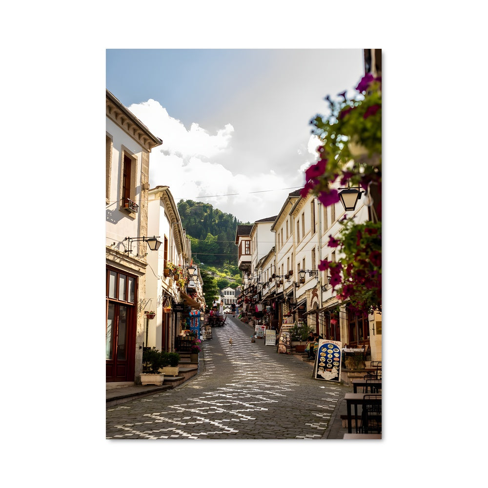 Poster Rue des Fleurs