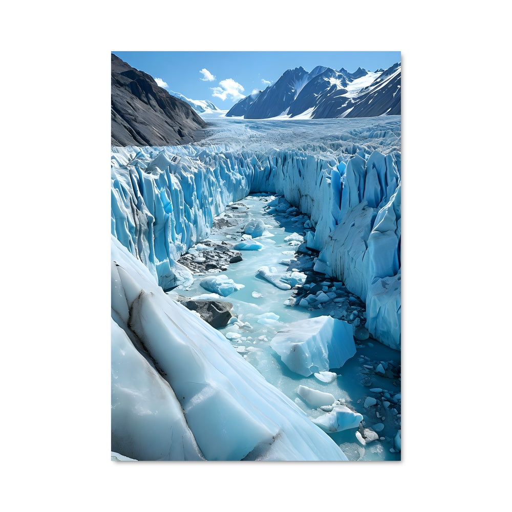 Poster Glacier En Larmes