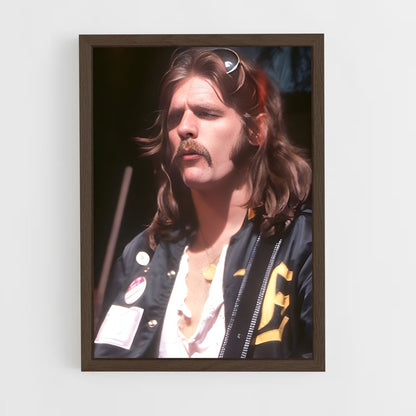 ap-glenn frey-3 cadre Bois foncé