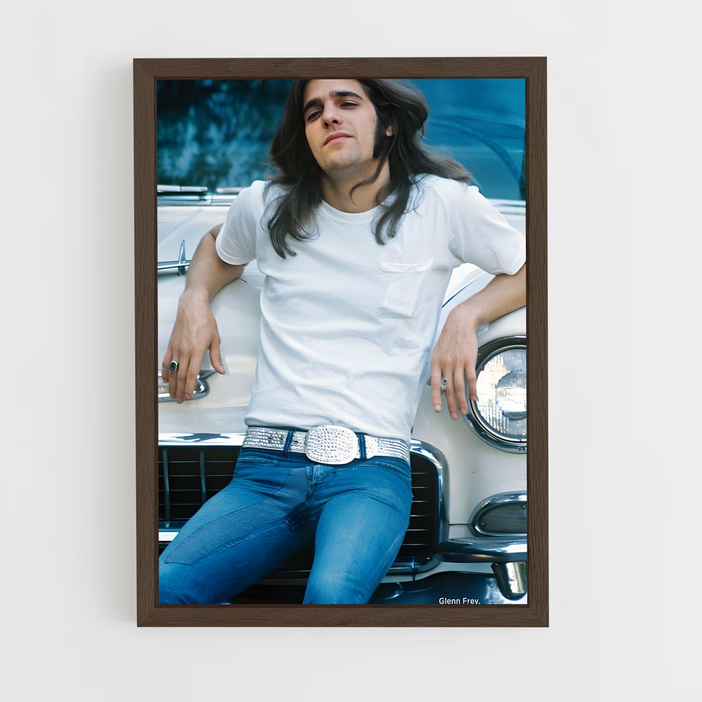 ap-glenn frey-5 cadre Bois foncé