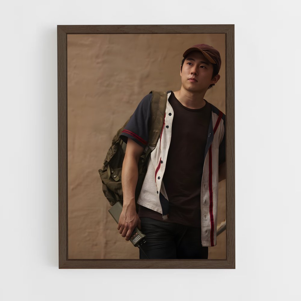 ap-glenn rhee-2 cadre Bois foncé