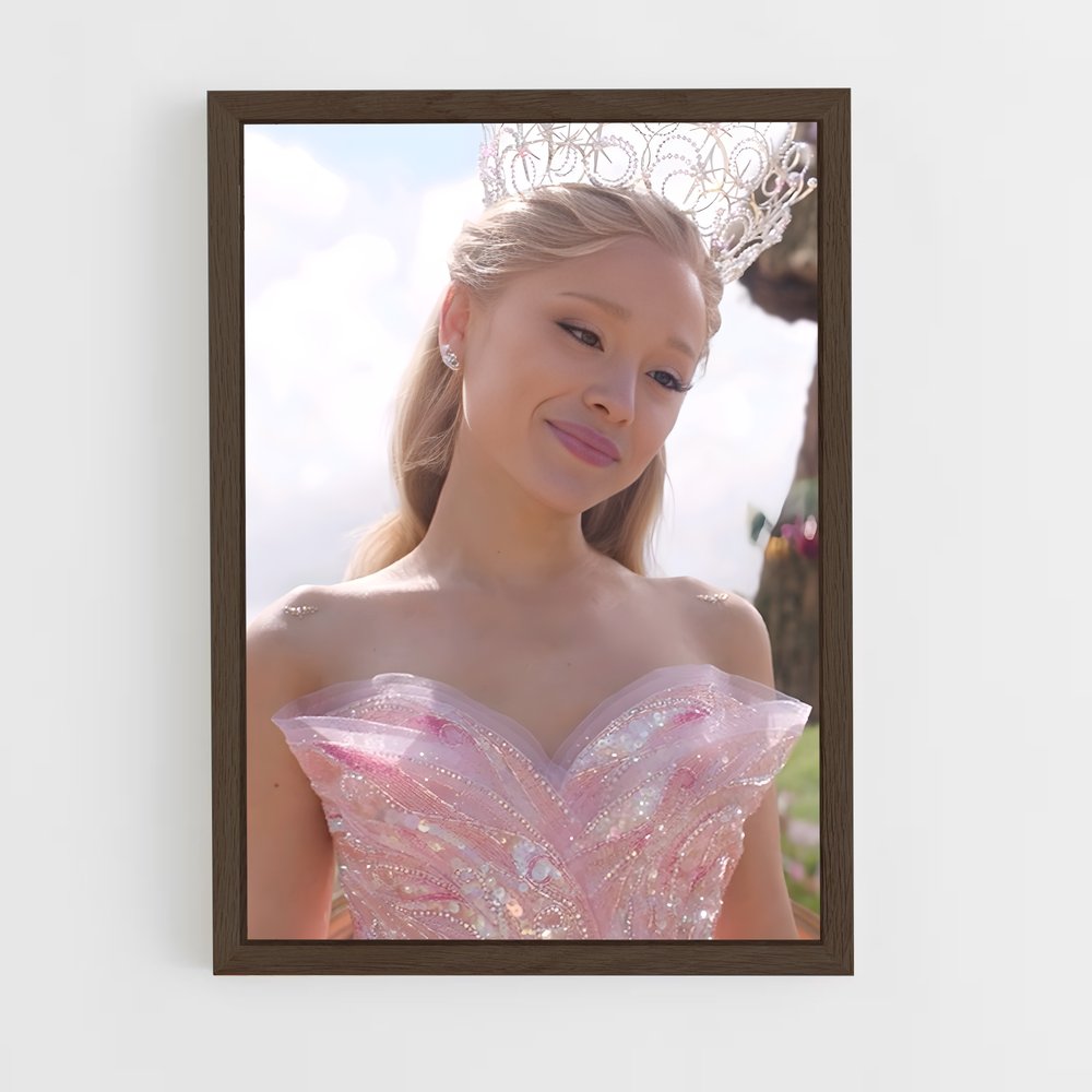 ap-glinda good witch-3 cadre Bois foncé