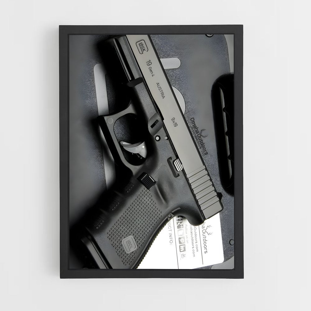 ap-glock 19-1 cadre Noir