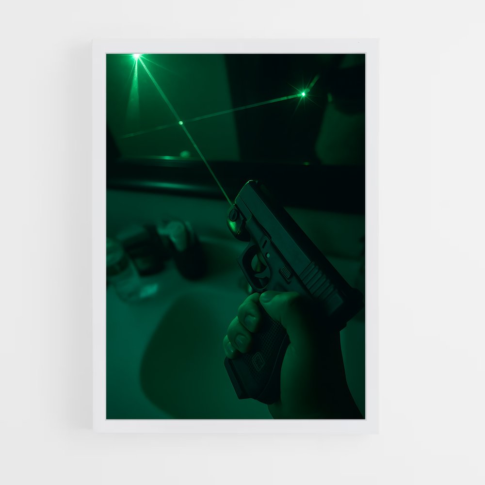 ap-glock 19-5 cadre Blanc