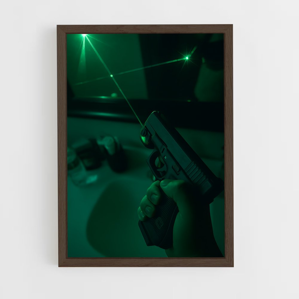 ap-glock 19-5 cadre Bois foncé