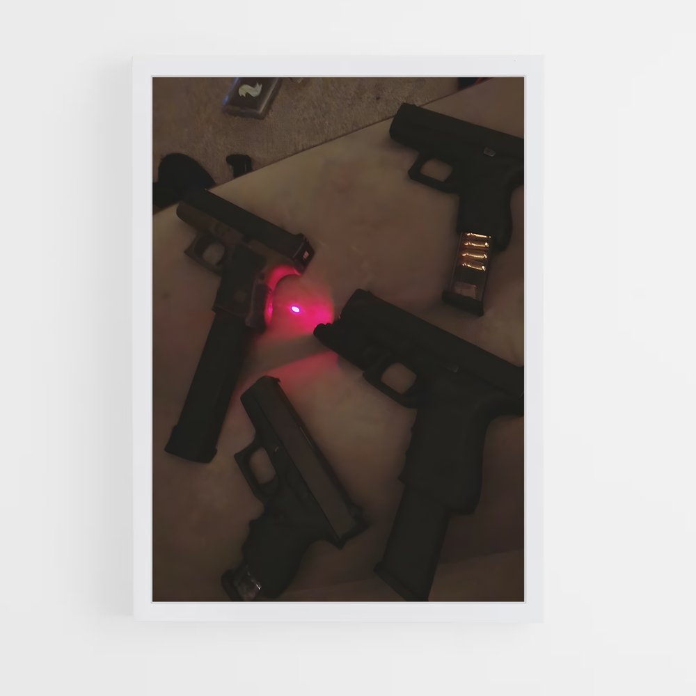 ap-glock 19-8 cadre Blanc