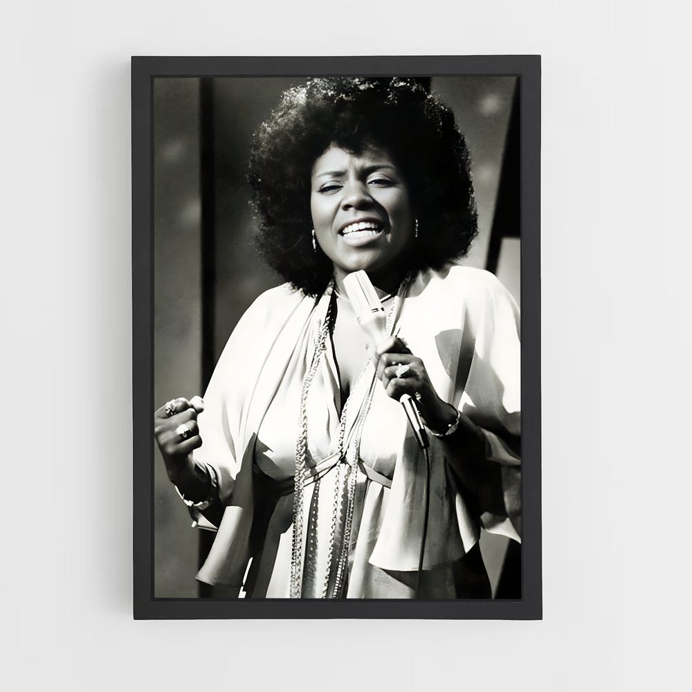 ap-gloria gaynor-1 cadre Noir