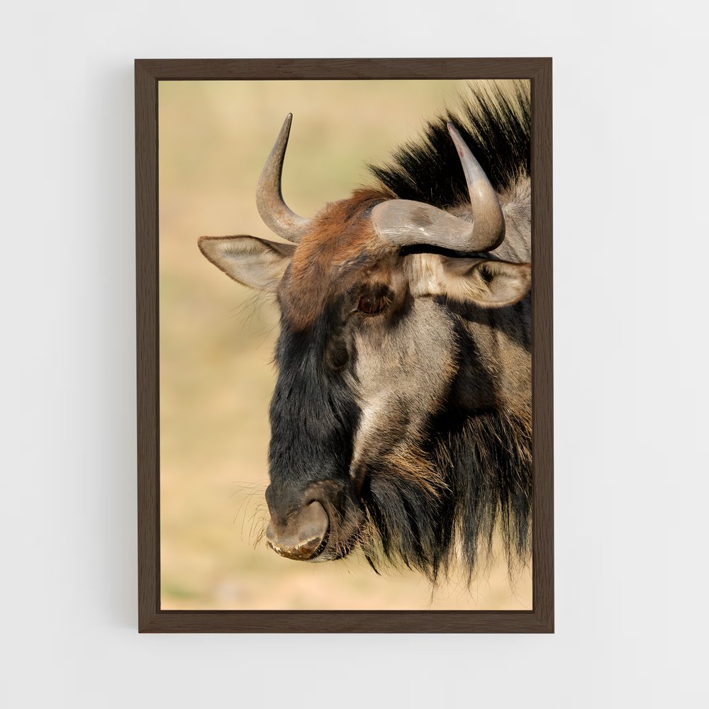 ap-gnu-1 cadre Bois foncé