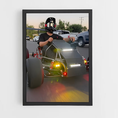 ap-go-kart-4 cadre Noir