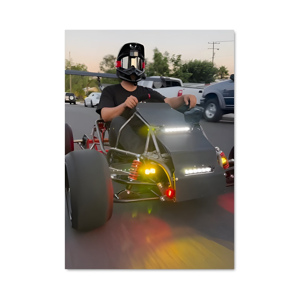 Poster Karting Aventure