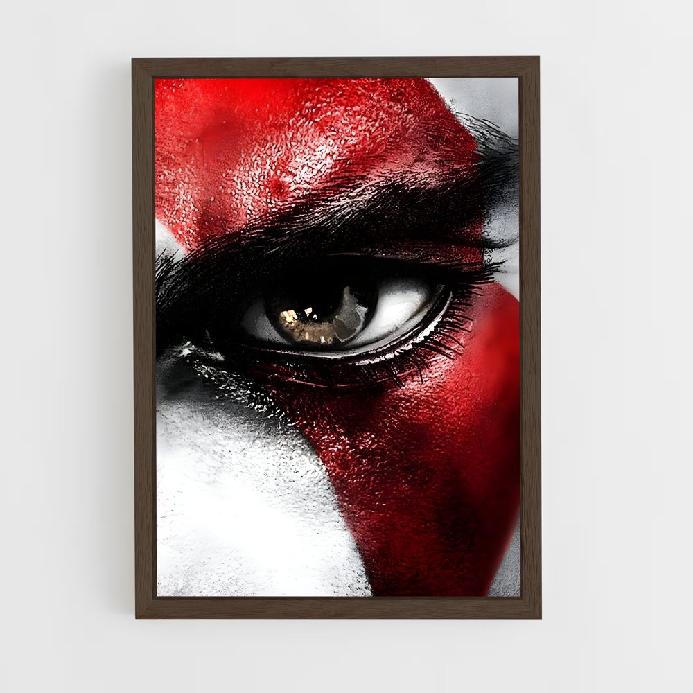 ap-god of war-4 cadre Bois foncé